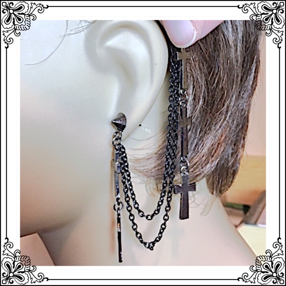 Dawn's Treasures Jewelry - Cross Cuff Earring
